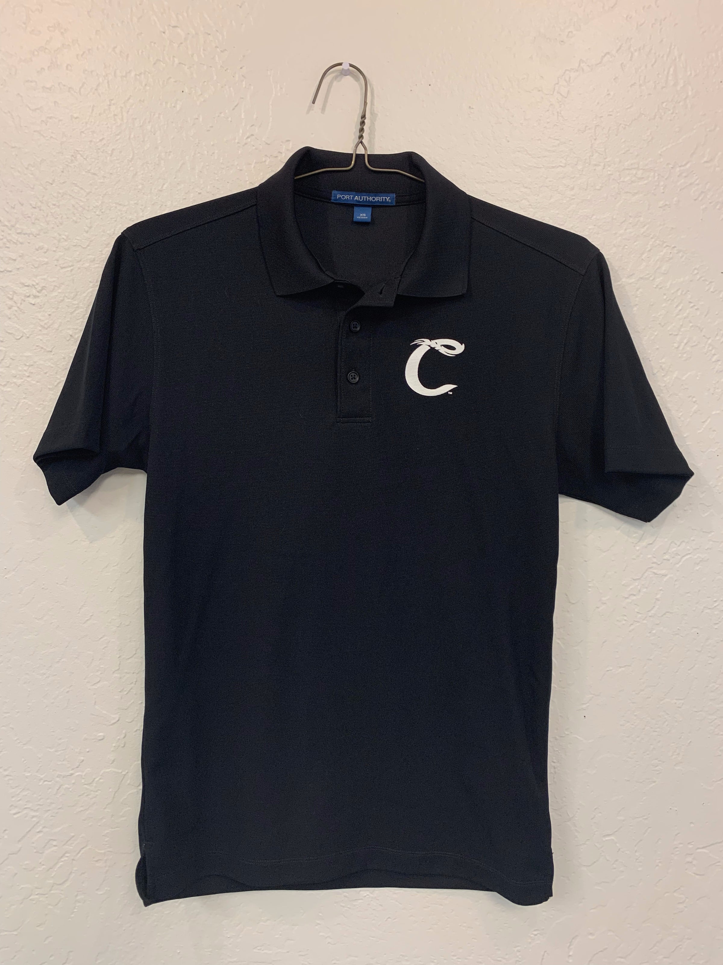 C Monogram Polo - Black/Red (Men's)